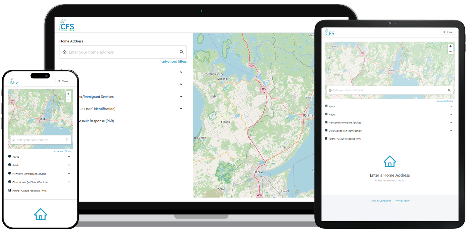 CFS ways we serve you