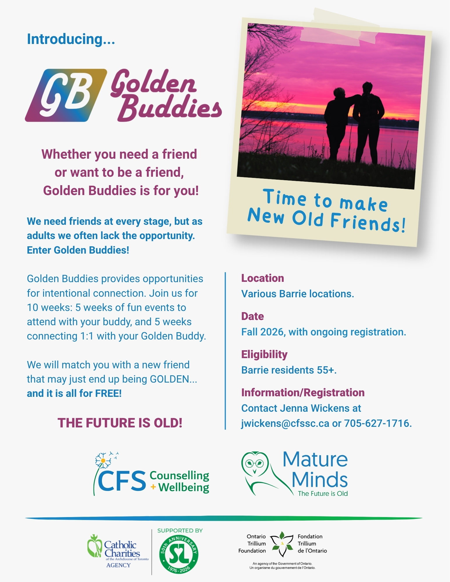 Poster for CFS's Male Survivors of Sexual Abuse program.